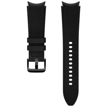 Samsung 20mm polokožený řemínek S/M pro smartwatch černý (ET-SHR88SBEGEU)