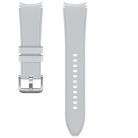 Samsung 20mm sportovní řemínek s rýhováním M/L pro smartwatch stříbrný (ET-SFR89LSEGEU)