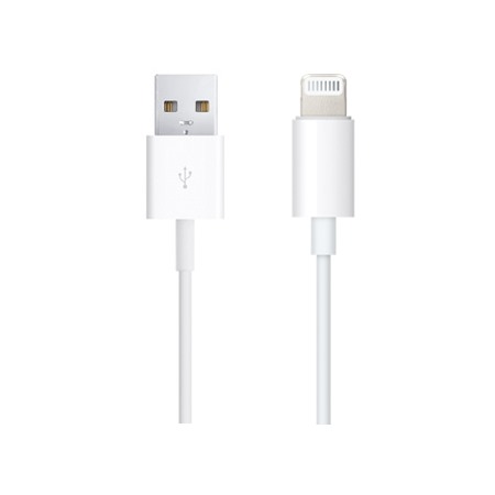 MD818 USB / Lightning, 1m bílý kabel pro Apple, bulk