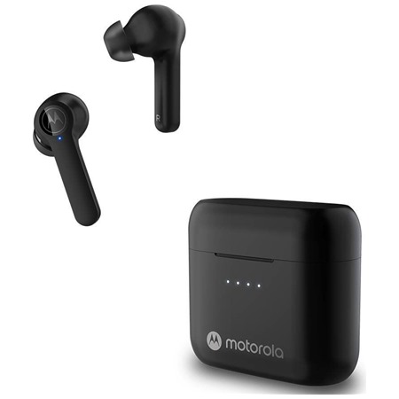 Motorola Headphone Buds-S bezdrtov sluchtka s ANC ern