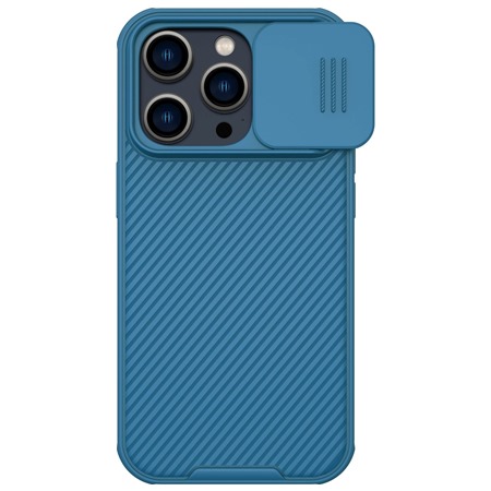 Nillkin CamShield Pro zadn kryt s krytkou kamery pro Apple iPhone 14 Pro modr