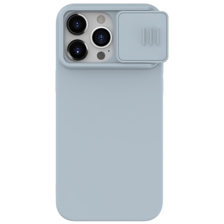 Nillkin CamShield Silky zadn silikonov kryt s krytkou kamery pro Apple iPhone 15 Pro ed