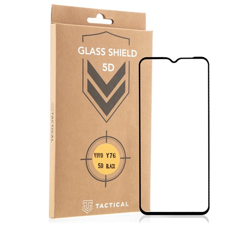 Tactical Glass Shield tvrzen sklo pro vivo Y76 5G Full Frame ern