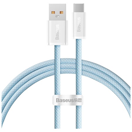 Baseus Dynamic Series Fast USB-A / USB-C 100W 1m modr kabel