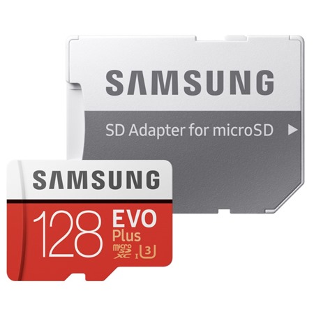 Samsung EVO+ microSDXC 128GB + SD adaptér (MB-MC128HA/EU)