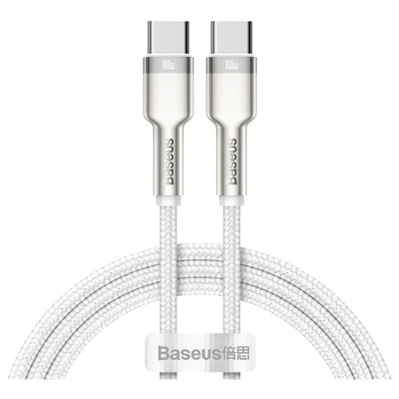 Baseus Cafule Series USB-C / USB-C 100W 1m opleten bl kabel