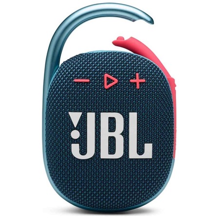 JBL Clip 4 bezdrtov vododoln reproduktor modr / rov