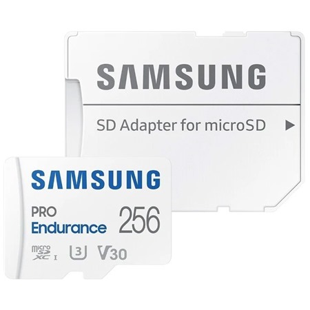 Samsung PRO Endurance microSDXC 256GB + SD adaptr