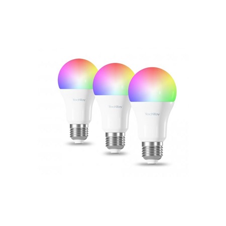 TESLA TechToy Smart Bulb RGB 9W E27 ZigBee chytr rovka (3ks)
