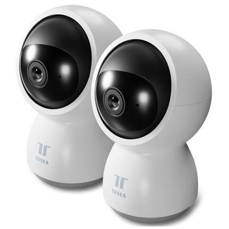 TESLA Smart Camera 360 (2022) Bundle 2x vnitn bezpenostn IP kamery bl