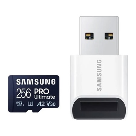 Samsung PRO Ultimate microSDXC 256GB + USB adaptr