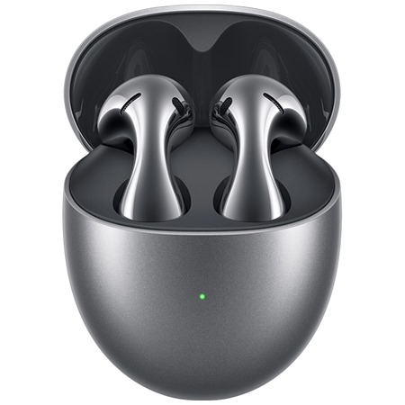 Huawei FreeBuds 5 bezdrátová sluchátka s aktivním potlačením hluku stříbrná