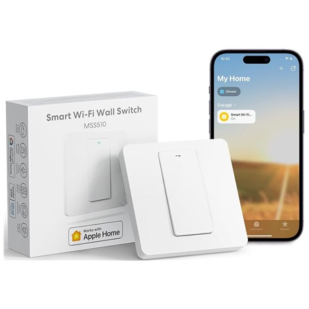 Meross Smart Wi-Fi Wall Switch chytr spna bl