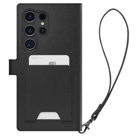 Spigen Wallet S Plus flipov pouzdro pro Samsung Galaxy S24 Ultra ern