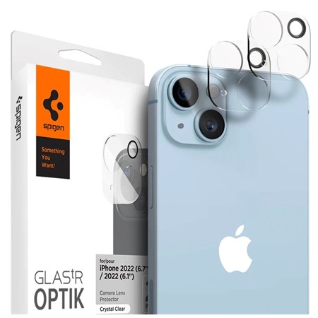 Spigen tR Optik tvrzen sklo pro Apple iPhone 14 / Plus ir 2ks