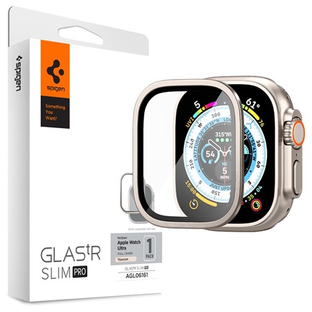 Spigen Glass.tR Slim Pro tvrzen sklo pro Apple Watch Ultra 49mm bov