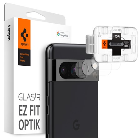 Spigen Glass.tR EZ Fit Optik tvrzen sklo na oky fotoapartu pro Google Pixel 8 Pro 2ks ir