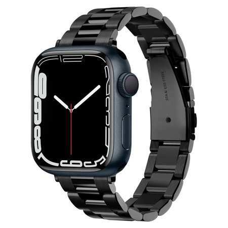 Spigen Modern Fit Watch Band nerezov emnek pro Apple Watch 38 / 40 / 41mm ern