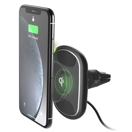 iOttie iTap Wireless 2 Fast Charging Magnetic Vent držák do auta s bezdrátovým nabíjením černý