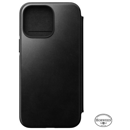 Nomad Leather MagSafe Folio flipov pouzdro pro Apple iPhone 14 Pro Max ern
