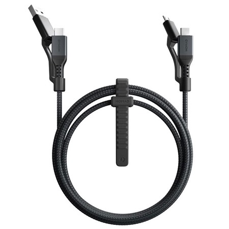 Nomad Universal USB-C / USB-C 100W 1,5m opleten ern kabel