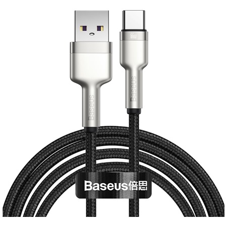 Baseus Cafule Series USB-A / USB-C 66W 2m opleten ern kabel