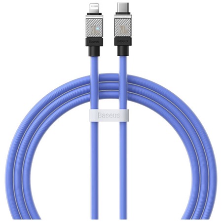 Baseus CoolPlay USB-C / Lightning 20W 1m modr kabel