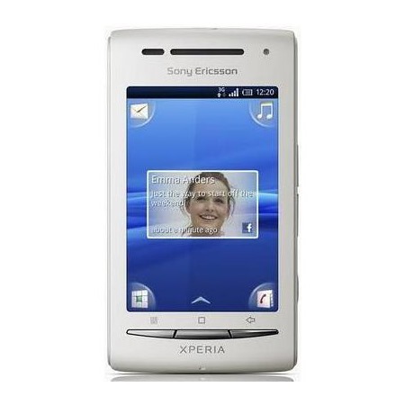 Sony Ericsson X8 White Silver