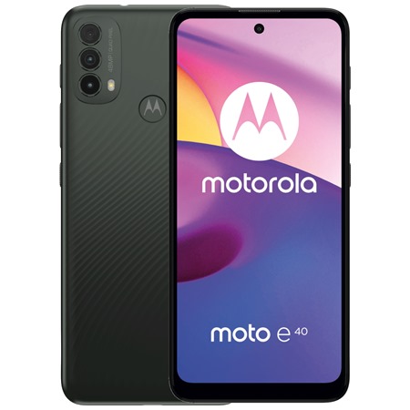 Motorola Moto E40 4GB/64GB Dual SIM Dark Cedar