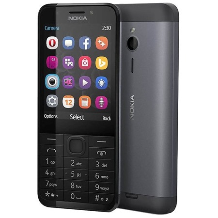 Nokia 230 Dual SIM Dark Silver