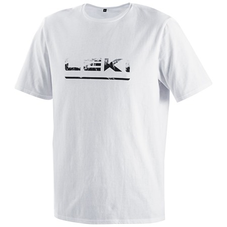 LEKI Logo T-Shirt LEKI, white-black, L