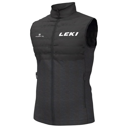 LEKI Softshell Light Vest Trigger 3D, black-white, L