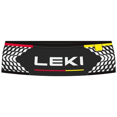 LEKI Trail Running Pole Belt, black-white, M - L