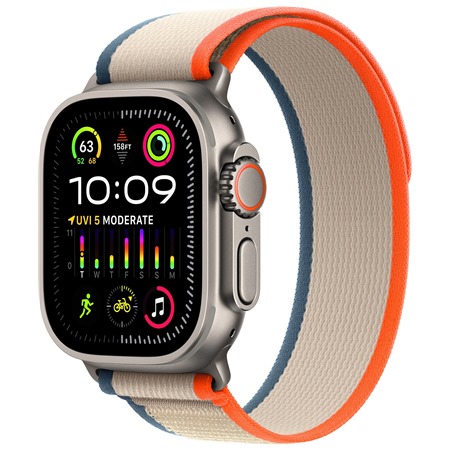 Apple Watch Ultra 2 Cellular 49mm Titanium Orange / Beige Trail S / M