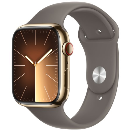 Apple Watch Series9 Cellular 45mm Gold / Clay M / L