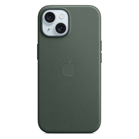 Apple tkaninov zadn kryt s podporou MagSafe pro Apple iPhone 15 zelen