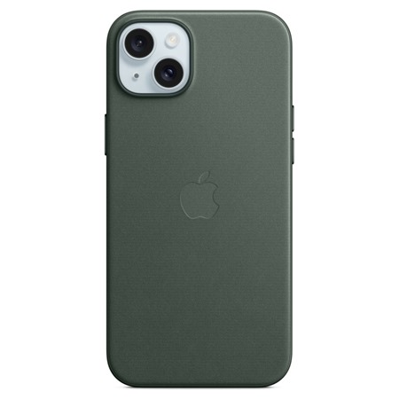 Apple tkaninov zadn kryt s podporou MagSafe pro Apple iPhone 15 Plus zelen