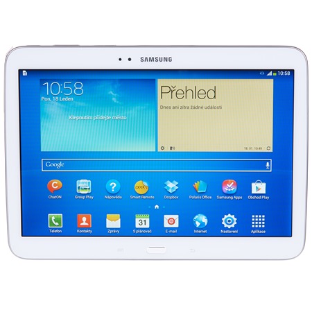 Samsung P5200 Galaxy Tab 3 10.1 White 3G + WiFi, 16GB (GT-P5200ZWAXEZ)