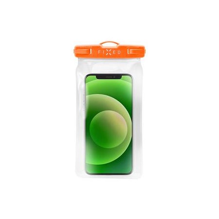 FIXED Float vododoln plovouc pouzdro na mobil s IPX8 oranov
