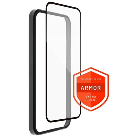 FIXED Armor prémiové ochranné tvrzené sklo pro Apple iPhone 15 černé