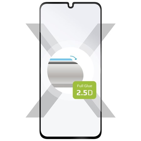 FIXED Full-Cover tvrzen sklo pro Samsung Galaxy A24 ern