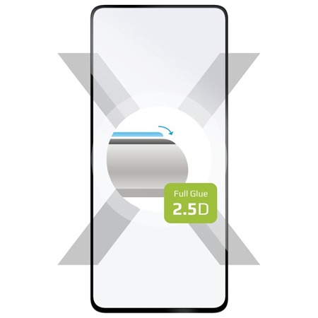 FIXED Full-Cover tvrzen sklo pro Xiaomi Redmi Note 12 Pro 5G ern