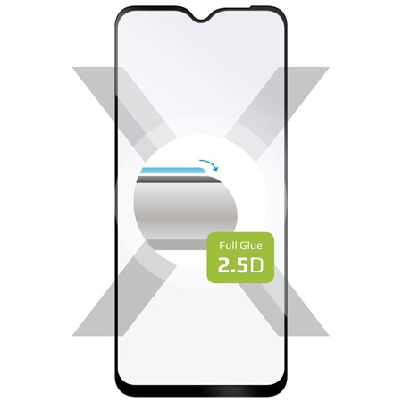 FIXED Full-Cover tvrzen sklo pro Samsung Galaxy M23 5G Full-Frame ern