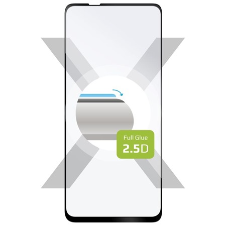FIXED Full-Cover tvrzen sklo pro Motorola Moto G 5G (2022) Full-Frame ern