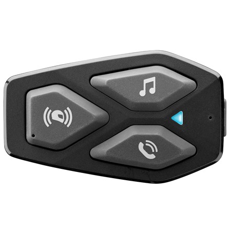 CellularLine Interphone U-COM3 Bluetooth headset pro uzavřené a otevřené přilby Single Pack