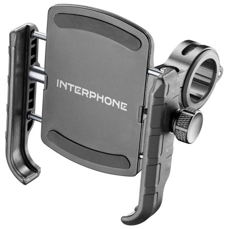 CellularLine Interphone Crab univerzln drk na motorku, kolo s antivibranm modulem ern