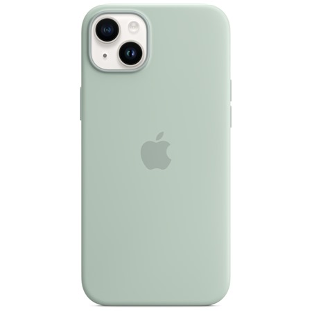 Apple silikonov kryt s MagSafe pro Apple iPhone 14 dunatkov modr