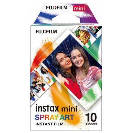 Fujifilm Instax Mini fotopapr 10ks Spray Art
