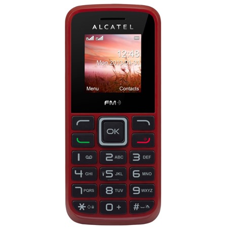 ALCATEL ONETOUCH 1010D Deep Red