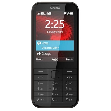 Nokia 225 Dual-SIM Black